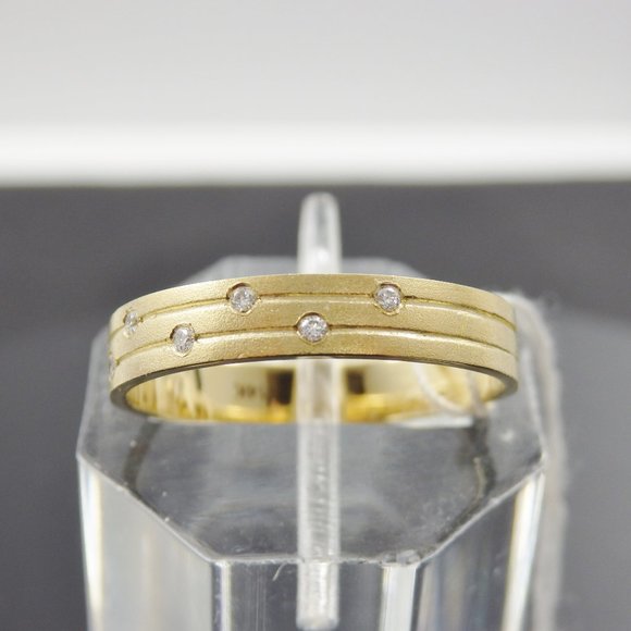 Sonia Bitton Galerie de Bijoux® "Diamonds in the Sand" 14K Gold Ring - Picture 1 of 10